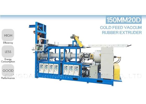 جودة  90 mm Cold Feeding Rubber Hose Extruder Extrusion Machine with Temperature Control System مصنع