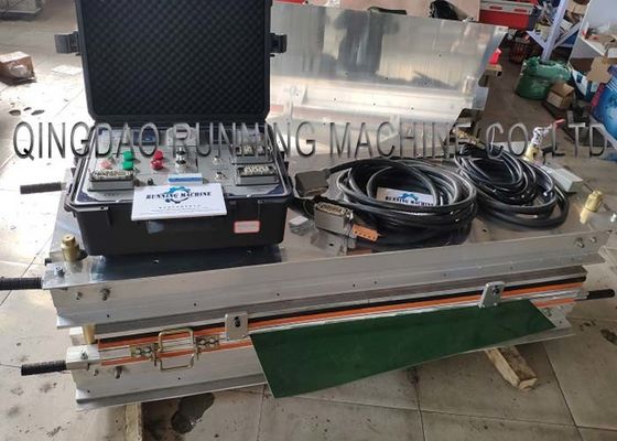 جودة  Electric Heating Water Cooling Conveyor Belt Joint Machine With Free Water Pump مصنع